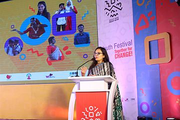 More than 300 bright young minds join the Youth Festival at Krishibid Institution