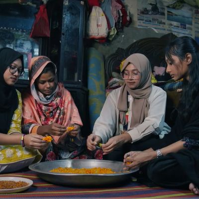 BRAC Bangladesh youth empowerment young women transform floral waste into fashion