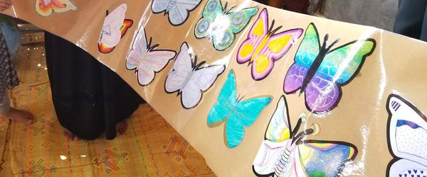 Finding hope in bright colours in a Rohingya refugee camp - Header Image