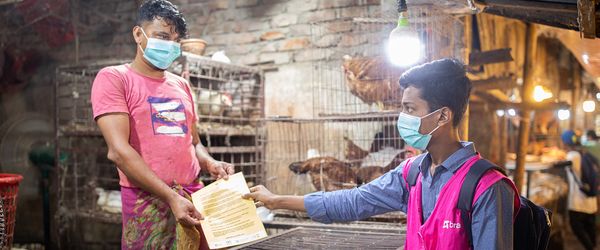 মহামারি প্রতিরোধে সিএসটি ঢাকা - Header Image