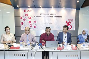 BRAC launches user-friendly website for persons with disabilities