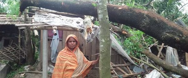 Disaster within a crisis: How did COVID-19 and Cyclone Amphan affect families living in ultra-poverty? - Header Image