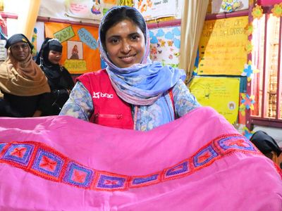 Somina, a Rohingya refugee, finds her safe space amid displacement - Header Image