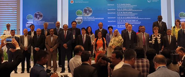 BRAC at the Dhaka meeting of Global Commission on Adaptation - Header Image