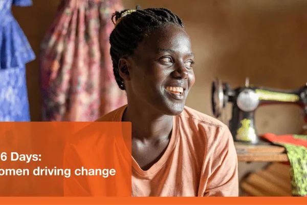#16 days: Women driving change. youth empowerment AIM Africa