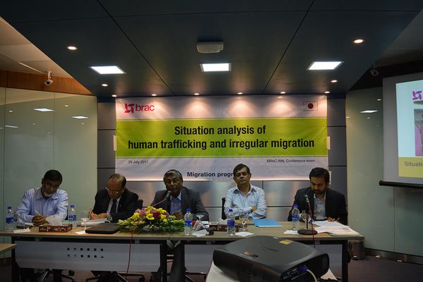 Situation analysis of human trafficking and irregular migration - Header Image