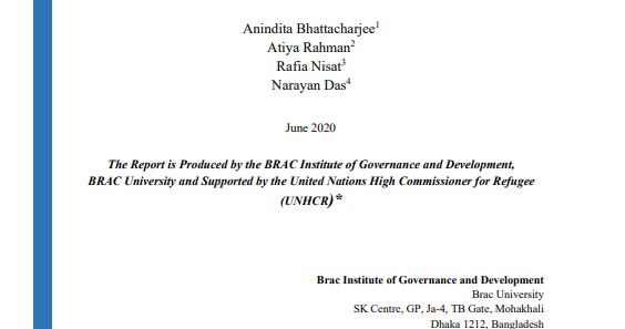 Ultra Poor Graduation Program Impact Evaluation of BRAC’s Ultra-Poor Graduation Program for the Host ...