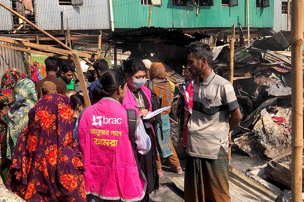 BRAC announces BDT 5 Million support for those affected by Korail fire