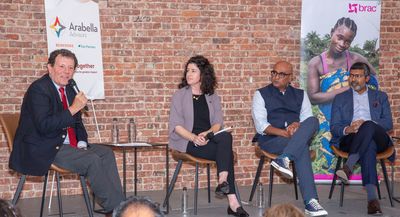September 2025, Meeting the Moment in New York featuring Nick Kristof and Shameran Abed