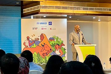 BRAC's graduation model assists local ultra-poor living in the host community in Cox’s Bazar to overcome poverty