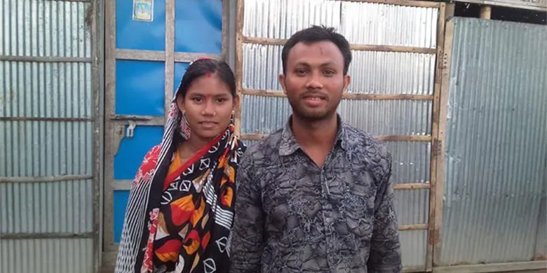 Dipali and Pradip Roy were pushed into poverty last year after the pandemic hit Bangladesh, leading to layoffs at their garment factory.