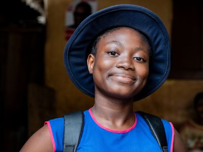 headshot of Swarah, AIM participant in Sierra Leone