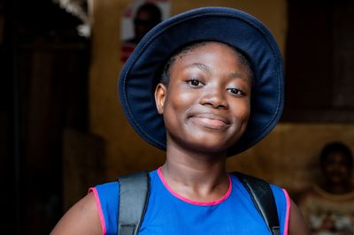 headshot of Swarah, AIM participant in Sierra Leone
