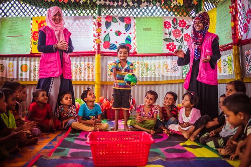 Humanitarian Play Labs: Play sparks learning and healing in refugee settings - Header Image