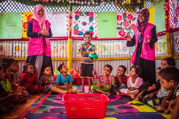 Humanitarian Play Labs: Play sparks learning and healing in refugee settings - Header Image