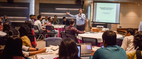 Young professionals come together for climate action - Header Image